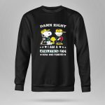 Oakland Athletics Snoopy Woodstock Charlie Brown Damn Right Now And Forever 9 Sweatshirt.jpg