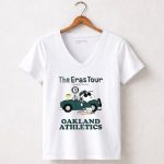 Oakland Athletics The Eras Tour Snoopy 5 Womens V Neck.jpg