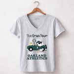 Oakland Athletics The Eras Tour Snoopy 7 Womens V Neck.jpg