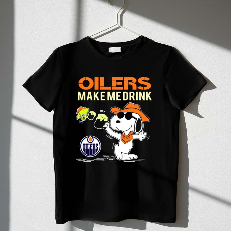 Oilers Make Me Drink Snoopy Edmonton Fans 1 T Shirt.jpg