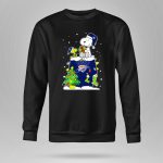 Oklahoma City Thunder Christmas With Snoopy And Woodstock 9 Sweatshirt
