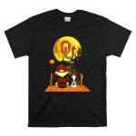 Oklahoma Sooners Halloween Moon Charlie Brown and SnoopyOU Haunted House T Shirt 6.jpg