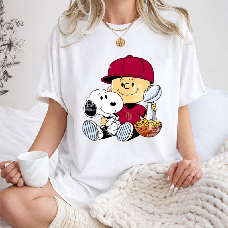 Oklahoma Sooners Peanuts Snoopy Champions 1 T Shirt.jpg
