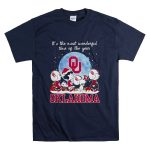 Oklahoma Sooners Snoopy Time Of The Years Christmas T Shirt 7.jpg