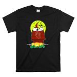 Oklahoma Sooners Snoopy Woodstock Halloween Moon Jack O Lanterns T Shirt 6.jpg