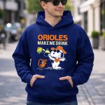 Orioles Make Me Drink Snoopy Baltimore Orioles Fans 8 Hoodie