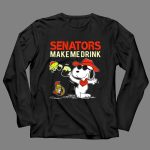 Ottawa Senators Make Me Drink Snoopy Peanuts Fan Fun 4 Long Sleeves.jpg