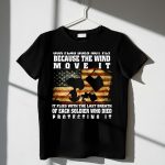 Our Flag Does Not Fly Because The Wind Move It Snoopy The Peanuts Movie Soldier Protecting It 1 T Shirt