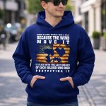 Our Flag Does Not Fly Because The Wind Move It Snoopy The Peanuts Movie Soldier Protecting It 8 Hoodie