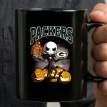 Packers Halloween Jack Skellington Green Bay Football Pumpkins 3 mug.jpg