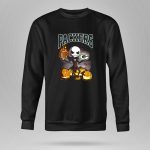 Packers Halloween Jack Skellington Green Bay Football Pumpkins 9 Sweatshirt