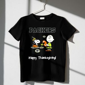 Packers Snoopy Charlie Brown Happy Thanksgiving 1 T Shirt