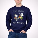 Packers Snoopy Charlie Brown Happy Thanksgiving 3 Sweatshirt