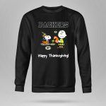 Packers Snoopy Charlie Brown Happy Thanksgiving 9 Sweatshirt