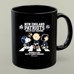 Patriots AFC East Champions December 28 2025 Snoopy And Peanuts Family Abbey Road 1 mug.jpg