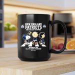 Patriots AFC East Champions December 28 2025 Snoopy And Peanuts Family Abbey Road 2 mug.jpg