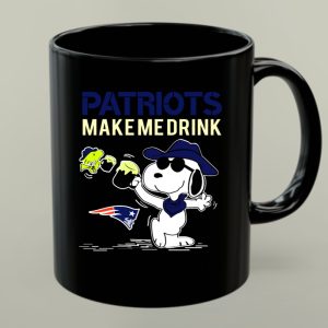 Patriots Make Me Drink Snoopy New England Fans Football 1 mug.jpg