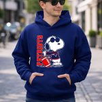 Patriots New England Football Snoopy 8 Hoodie