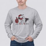 Peace Love Atlanta Falcons Snoopy 6 Long Sleeves