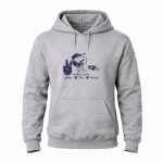 Peace Love Baltimore Ravens Snoopy Ravens 8 Hoodie