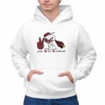 Peace Love Cardinals Snoopy Arizona Football 2 Hoodie