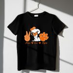 Peace Love Clemson Tigers Snoopy With Paw Print And Heart Icons 1 T Shirt.jpg