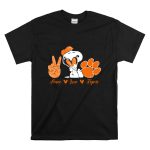 Peace Love Clemson Tigers Snoopy With Paw Print And Heart Icons T Shirt 6.jpg