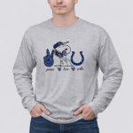 Peace Love Colts Snoopy Indianapolis 6 Long Sleeves