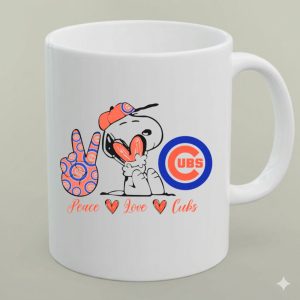 Peace Love Cubs Snoopy Chicago Cubs Baseball 1 mug.jpg