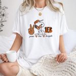 Peace Love Heart Bengals Snoopy Football Fan 1 T Shirt