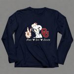 Peace Love Oklahoma Sooners Snoopy 6 Long Sleeves.jpg
