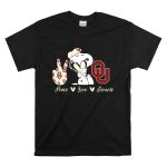 Peace Love Oklahoma Sooners Snoopy T Shirt 6.jpg