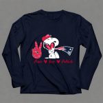 Peace Love Patriots Snoopy New England 6 Long Sleeves