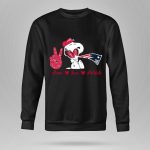Peace Love Patriots Snoopy New England 9 Sweatshirt