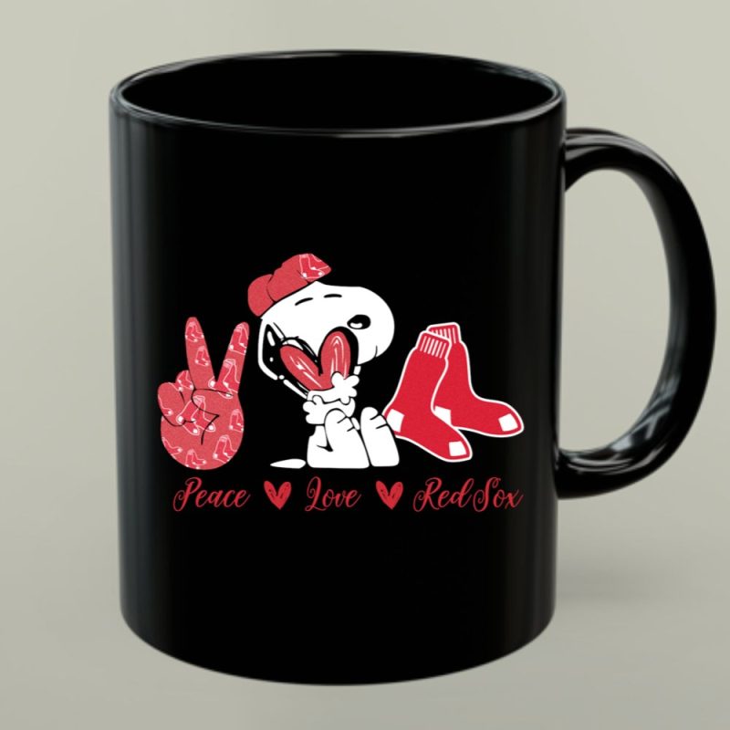 Peace Love Snoopy Red Sox 1 Mug.jpg