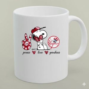 Peace Love Yankees Snoopy New York Yankees Cap 1 mug.jpg