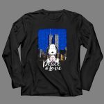 Peace and Love Snoopy 11th September The Peanuts Movie Twin Towers 4 Long Sleeves