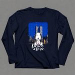 Peace and Love Snoopy 11th September The Peanuts Movie Twin Towers 6 Long Sleeves