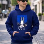 Peace and Love Snoopy 11th September The Peanuts Movie Twin Towers 8 Hoodie