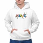 Peanuts Characters Painting Colorful Letters Charlie Brown Snoopy Lucy Linus Woodstock T Shirt 2.jpg