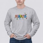 Peanuts Characters Painting Colorful Letters Charlie Brown Snoopy Lucy Linus Woodstock T Shirt 41.jpg