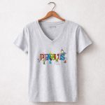 Peanuts Characters Painting Colorful Letters Charlie Brown Snoopy Lucy Linus Woodstock T Shirt 51.jpg