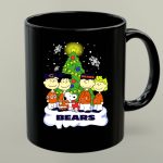 Peanuts Christmas Chicago Bears Snoopy Winter Scene 1 mug.jpg