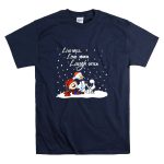 Peanuts Christmas Snoopy Charlie Brown Snowman Live Well Love Much Laugh Often T Shirt 7 1.jpg