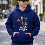 Peanuts Christmas Tree with Snoopy Lucy Charlie Brown and Woodstock Ornaments T Shirt 8 1.jpg