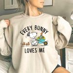 Peanuts Every Bunny Loves Me Snoopy 3 Sweatshirt