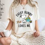 Peanuts Every Bunny Loves Me Snoopy T Shirt 7