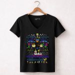 Peanuts Family Christmas Snoopy and Charlie Brown Festive Sweater Scene T Shirt 51 1.jpg