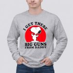 Peanuts Fathers day big gun Snoopy 6 Long Sleeves