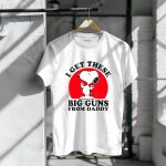 Peanuts Fathers day big gun Snoopy T Shirt 6
